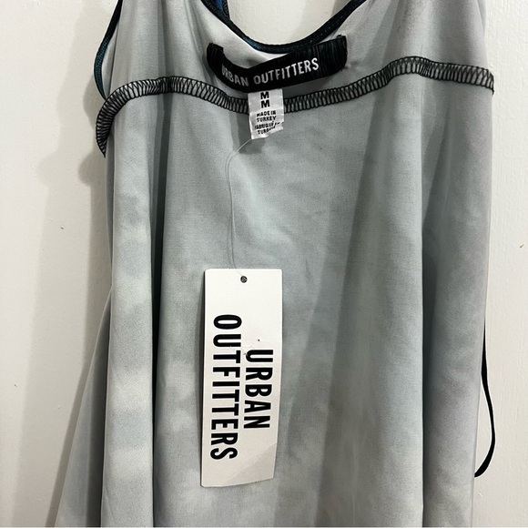 Urban Outfitters M Tie Dye Floral Halter Y2K Babydoll Fairy Grunge Tank Cami Top - Picture 3 of 10